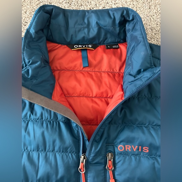 Orvis Puffer Vest, Lg, EUC - Picture 3 of 11